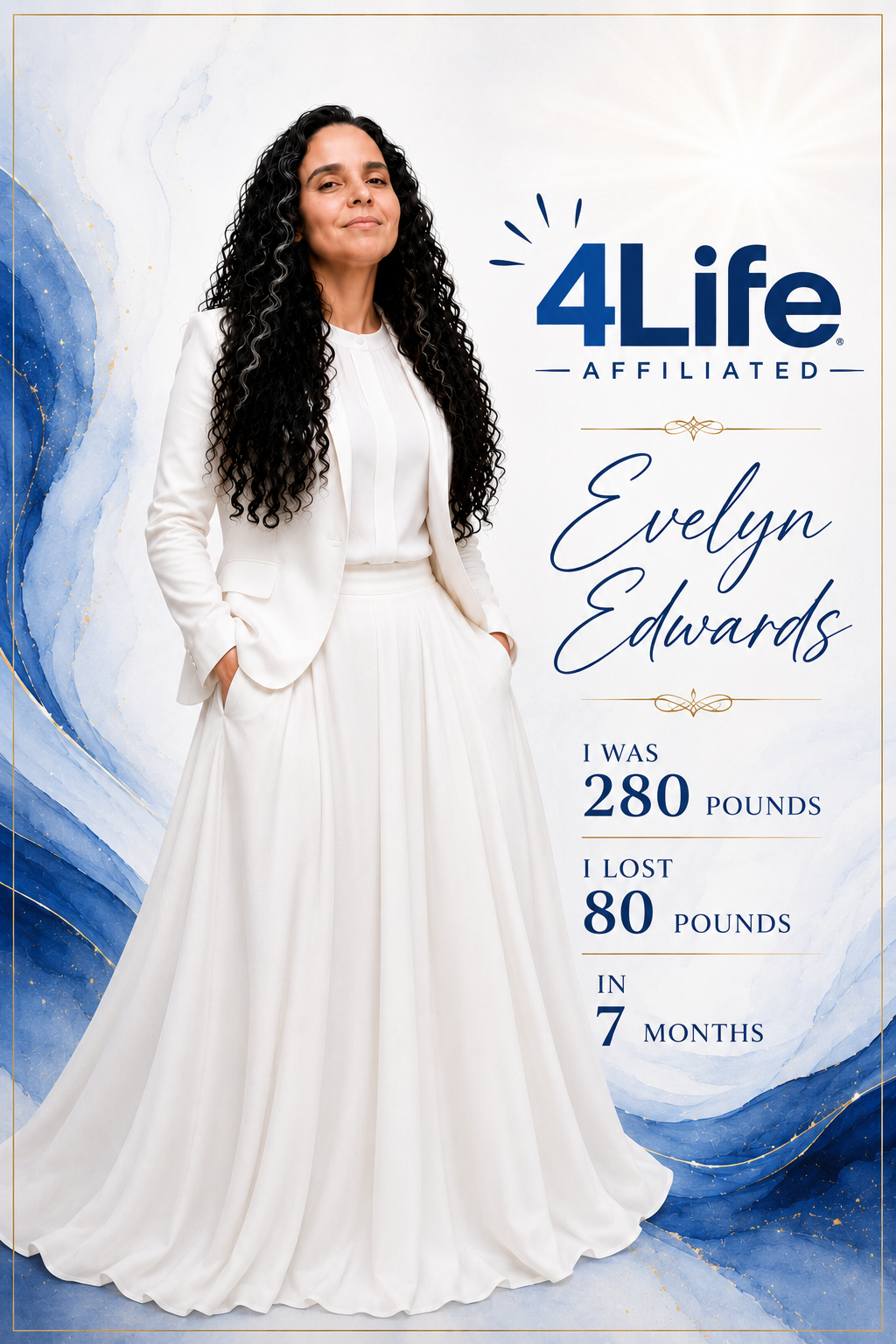 Pastor Evelyn Edwards — Distribuidora Independiente Afiliada 4Life